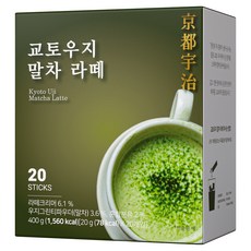 京都宇治抹茶拿鐵, 20g, 20入, 1個