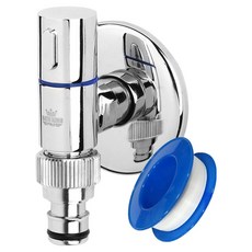 bathking Y-net Basking Pro 超薄單觸式水龍頭閥, 1個, 藍色