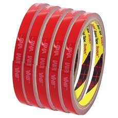 3M VHB 超強力壓克力泡棉灰色雙面膠帶 8mm x 1.5m