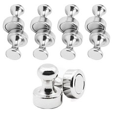 다다 풀컬러즈 초강력 체스형 고리자석 자석후크 12 x 16 mm, 스틸, 10개