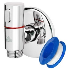 bathking Y-net Basking Pro 纖薄水閥, 紅色, 1個