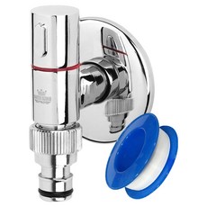 bathking Y-net Basking Pro 纖薄單觸式水龍頭閥門, 1個, 紅色