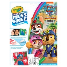 크레욜라 메스프리 퍼피구조대 정글 색칠놀이 세트, 5색, 1세트