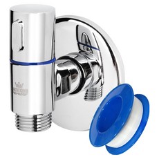 bathking Y-net Basking Pro 纖薄水閥, 藍色, 1個