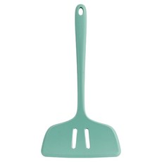 allevo The Edge 烹飪工具 廚房工具 矽膠寬版鍋鏟, 綠色, 1個