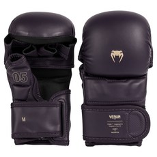 VENUM Impact Evo 拳擊訓練 MMA 拳套 雙手配戴套組, 深紫色, 1套