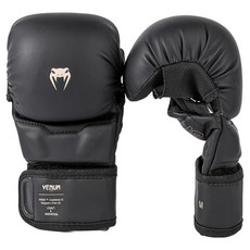 VENUM Impact Evo MMA對練拳套 雙手套組, 黑色, 1套