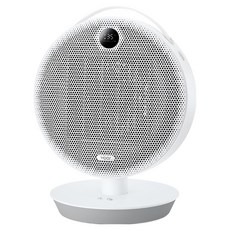 oa VOAR Mono Round 電暖器 自動旋轉 溫度調節 暖氣機 家用 辦公室 陶瓷 PTC 加熱器, VHET-001WH, 白色