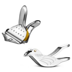 WAGENSTEIGER 家用調酒 檸檬榨汁器 楔形 + 小鳥造型組, 1套