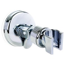 생활공식 초강력 원터치 샤워기 거치대, 실버