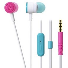 audio-technica 鐵三角 觸控降噪 3.5mm 有線耳機, ATH-CKL220iS, 白色瘋狂