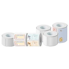 NIIMBOT 標籤機專用B系列標籤紙6種, 6格, 1套