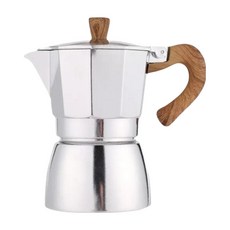 Edish 經典咖啡摩卡壺 150ml, 顏色隨機, 單一型號