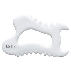 3ZeBra 陶的魔手 擬真手感刮痧板 陶瓷刮痧板 刮痧按摩 禮物 G08-11, 1個