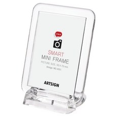 아트사인 스마트 미니액자 4551, 투명, 1개