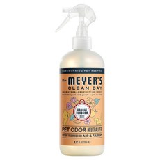 Mrs.MEYER'S 梅耶夫人 寵物淨味除臭噴霧 甜橙花, 1個, 355ml