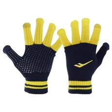 프로스펙스 에센셜 스마트터치 축구 러닝 방한 니트장갑 양손착용 세트, 네이비, 1세트