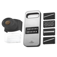 WAGENSTEIGER Bargensteiger 黑色磁吸式不鏽鋼切片器套組, 1套, 混合色