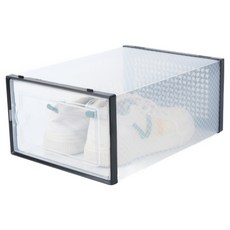 쿠쏘 슈퍼 슈박스 확장형 L 34 × 26 × 17 cm, 블랙, 1개