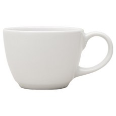 해피정 몽 블랑코 더블 에스프레소잔 110ml, 1개, 화이트