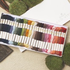 DMC ECOVITA 刺繡羊毛線 16m, 1套, 多色