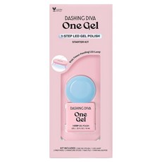 데싱디바 젤네일 원젤 컬러 키트, 클라우디, 10ml, 1개