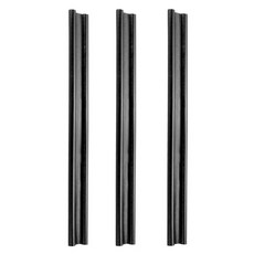 FANCY LIFE 門底密封條 黑色, 3個