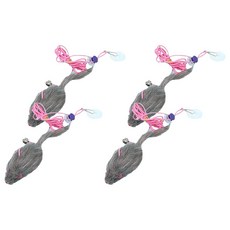 寵物夢工廠 盪鞦韆貓咪自嗨玩具 老鼠, 顏色隨機, 4個