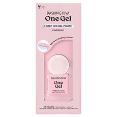 데싱디바 젤네일 원젤 컬러 키트, 아리스토크랫, 10ml, 1개