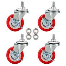 EMPIRE 抽屜 衣櫃 收納箱 傢俱 W輪 M8螺栓 附煞車, 4個