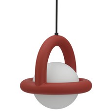 아고 벌룬 펜던트조명, Brick Red