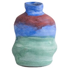 Mabso Shop 感性水彩質感花瓶 7號 BRP1736, 混合色