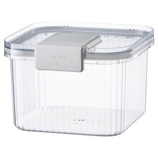 大容量密封儲米桶, 1個, 白色