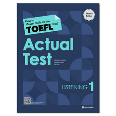 How to Master Skills for the TOEFL iBT Actual Test Listening(Second Edition), 1, 다락원