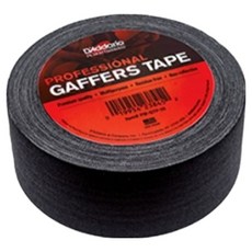 D'Addario 踏板黏貼膠帶 GAFFERS TAPE 黑色 PW-GTP-25, 1個