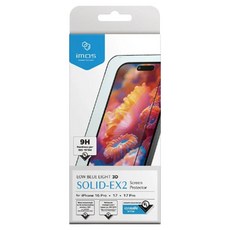 imos 低藍光3D 亮面玻璃貼 RPF80, 1個