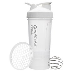 미르 코어 스포츠 쉐이크 콤보 보틀, 화이트, 500ml, 1개