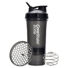 미르코리아 코어 스포츠 쉐이크 콤보 보틀, 블랙, 500ml, 1개