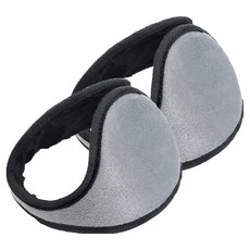 코지앤칠 겨울 방한 귀마개 귀도리, 그레이, 그레이, 2개