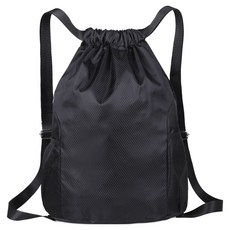 라사노 경량 메쉬 신발 주머니 가방, 블랙, 1개