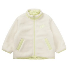 LaughingChild 兒童撞色刷毛外套