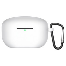 Shopping Doctor 索尼 Sony WF-1000XM5 藍牙耳機專用矽膠保護殼, 白色, 1個, 單一商品