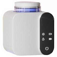 Kyhome UVC紫外線牙刷消毒器 牙杯消毒烘乾機 壁掛牙刷架 LTE0909ZNWH, 白色