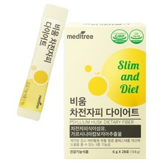 메디트리 비움 차전자피 다이어트, 168g, 1개