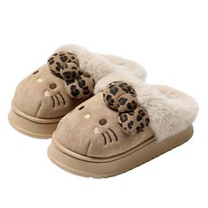 三麗鷗 Hello Kitty 毛絨保暖冬季拖鞋