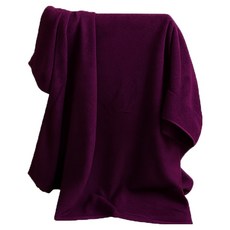 星紅織品 大尺寸純棉床巾/毛巾被 美容SPA專用, 1個, 1個裝, 紫色