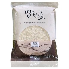밥한그릇 국산 찹쌀, 3kg, 1개