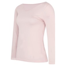 크리비아 여성용 심플 베이직 간절기 라이오셀 9부 내의 상의