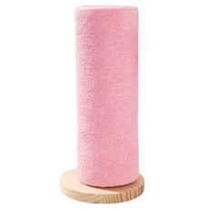 노크노크 뜯어쓰는 다회용 극세사 행주 핑크 25 x 25 cm, 1개, 20개입