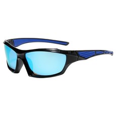 HOHO 선글라스 고글 러닝 스포츠 안경, 블루, 1개